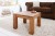 WoodsBuddy Solid Wood Square Center Table for Living Rooms | Thick Leg Design